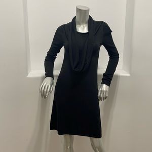 Linq Black Long Sleeve Knit Dress size XS